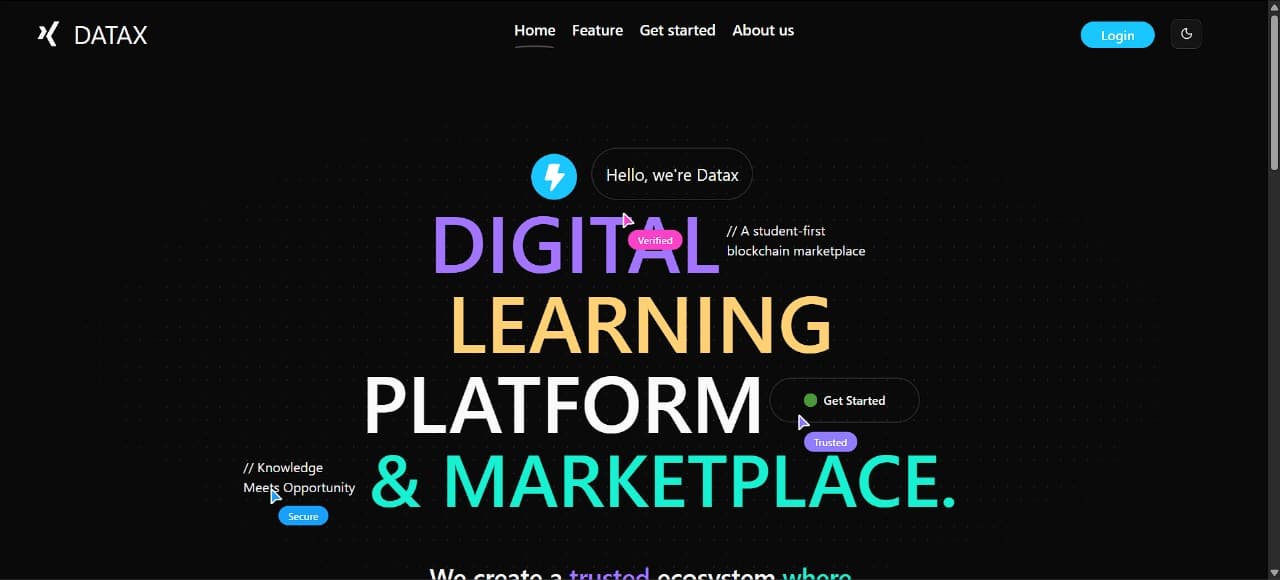 Decentralized notes marketplace System